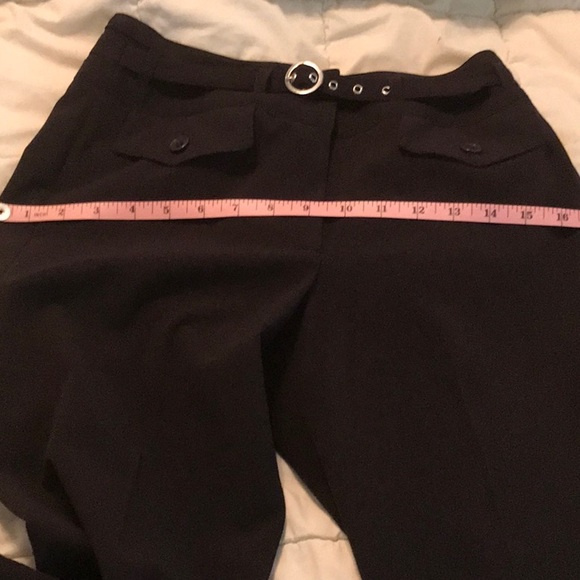 Flair or Straight Leg Pant Belt included Trousers Spandex - Picture 12 of 12